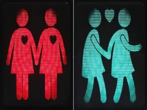 Semáforos gays em Viena