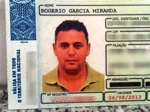 Rogério Garcia Miranda foi uma das vítimas