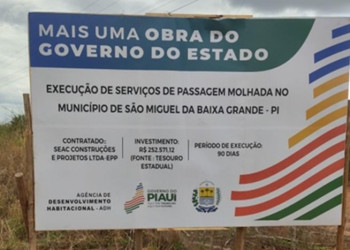 Governo do Piauí investe em obras de pavimentação na capital e interior